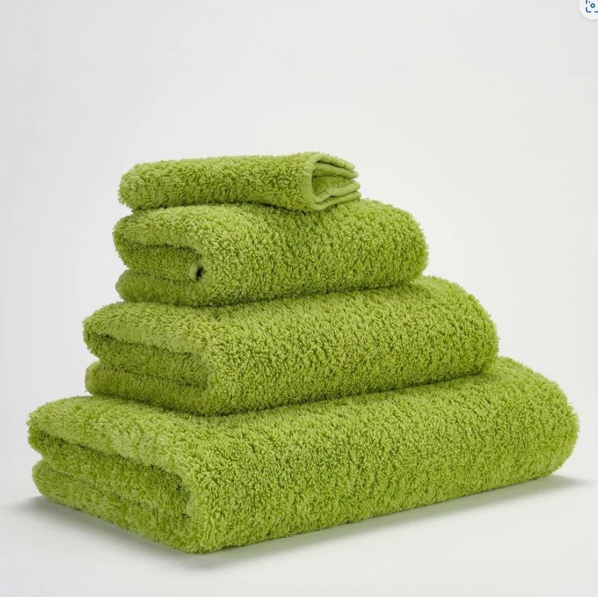 Рушник египетська бавовна Abyss & Habidecor Super Pile 165 Apple Green