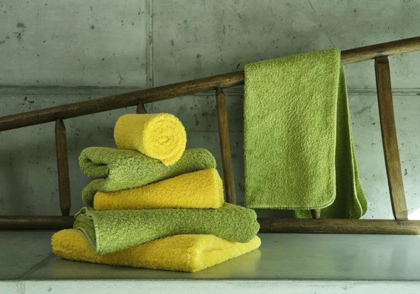 Рушник египетська бавовна Abyss & Habidecor Super Pile 165 Apple Green