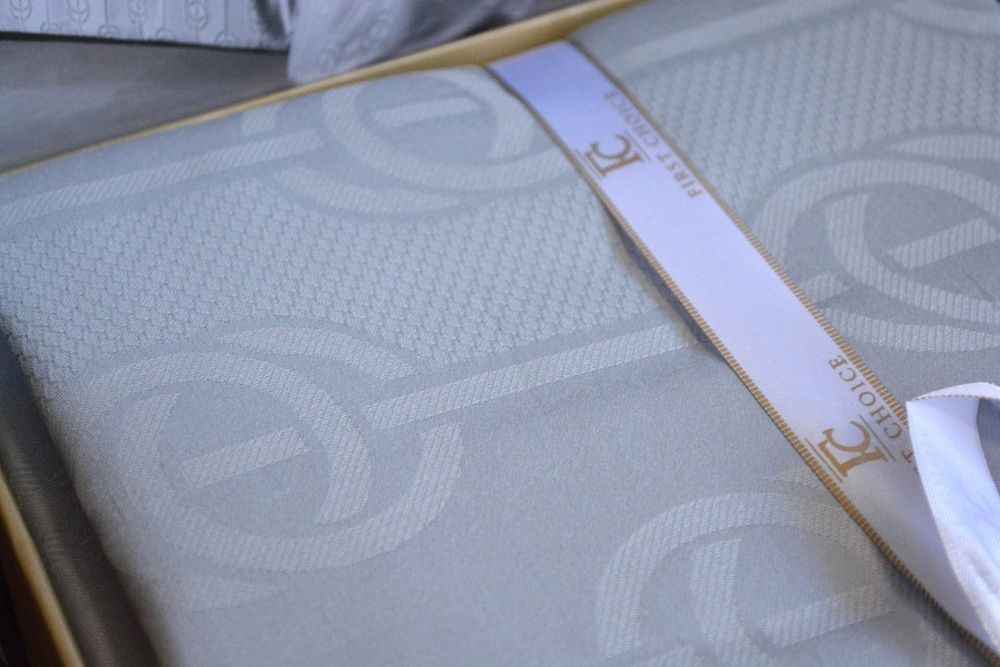 Постільна білизна жаккард First Choice Norel Grey