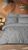 Постельное бельё сатин Saheser Delux Jacquard (300TC) Hazel Gri