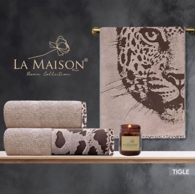 Набір рушників зi свічкою La Maison Tigle Kahve (3шт)