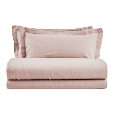 Італійська постільна білизна льон Biancoperla Hamilton Incenso