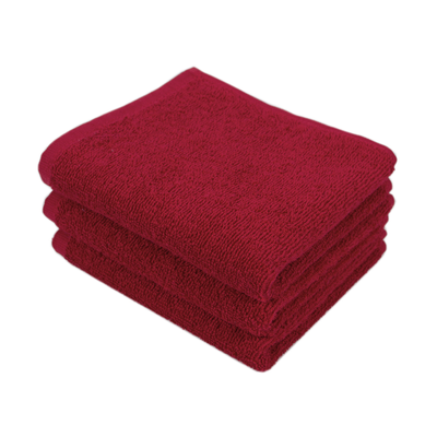 Рушник Lotus Home - Hotel Basic 400 г/м&sup2;, Червоний, 30х50 см, Для рук