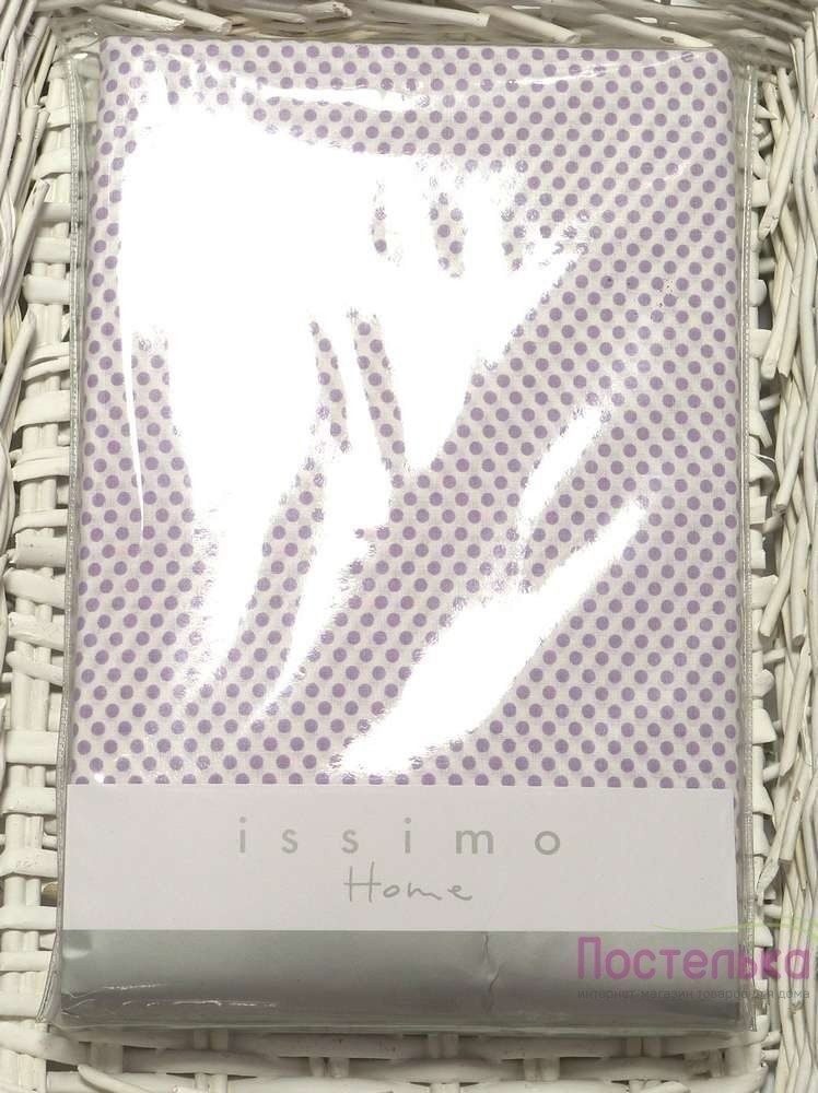 Простынь Issimo Home ранфорс BONNY LILA