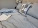 Простынь вареный хлопок Комфорт Текстиль Slate Gray, Washed Cotton W1011 2