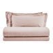 Итальянское постельное белье льон Biancoperla Hamilton Incenso, Розовый, 50х70см (2шт), Полуторный, 155х215 см, 180х240 см