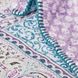 Набор постельное белье с пледом Karaca Home - Adonita violet филетовый 2