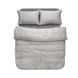 Постільна білизна Lotus Home Washed cotton - Daften antracite 1