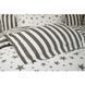 Постельное белье сатин Lotus Home - One stars белый 4