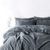 Постільна білизна SoundSleep Stonewash Adriatic dark gray
