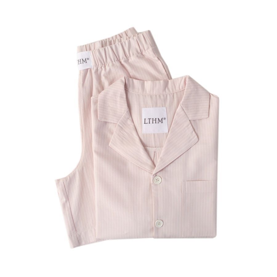 Піжама Lotus Home unisex - City Shorts, Рожевий, XS