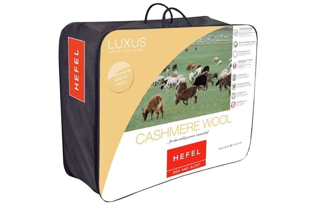 Ковдра вовна кашеміру в тенселі Hefel Cashmere Deluxe (GD) Всесезонна