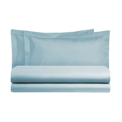 Італійська постільна білизна перкаль Biancoperla Onice Sion