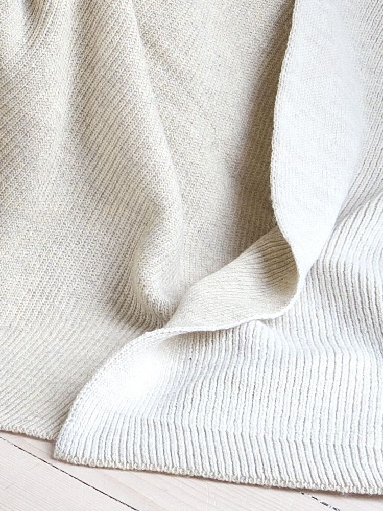 Плед шерсть LA MODNO LAMBSWOOL Natural