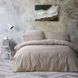 Постельное белье перкаль premium Lotus Home - Stripe коричневый 3