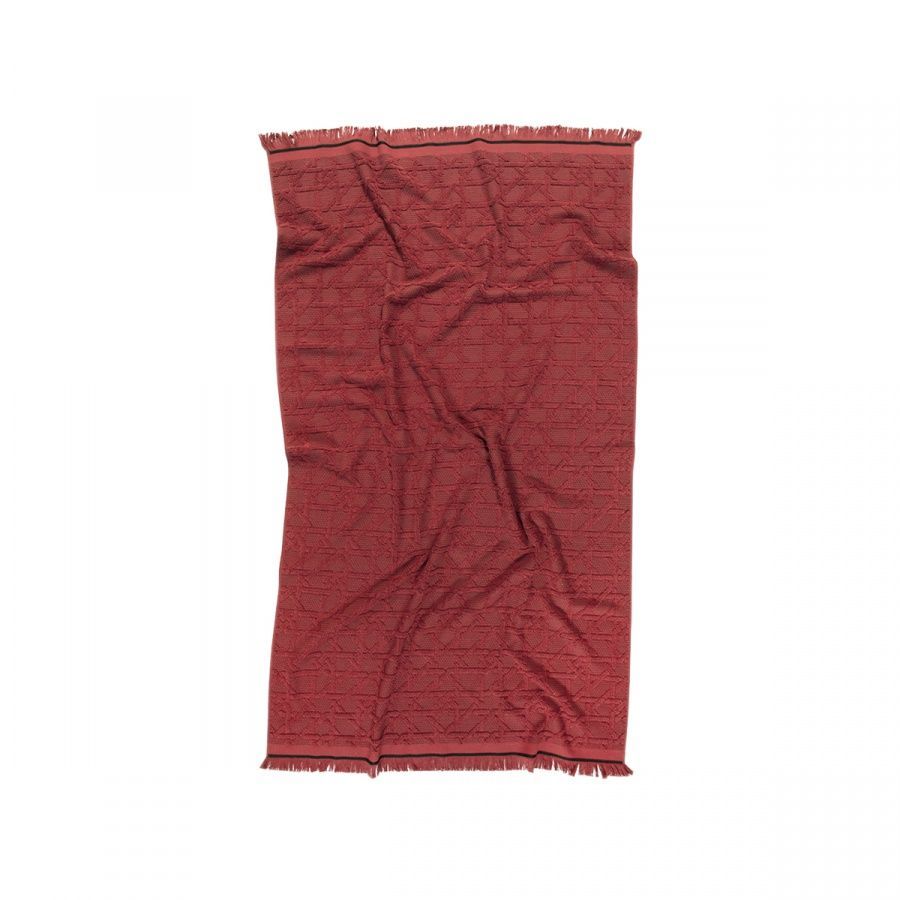 Рушник Buldans Selcuk burgundy