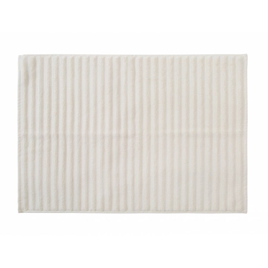 Полотенце для ног Irya - Crimp ekru (1000 г/м&sup2;), Молочный, 50х70 см, Для ног