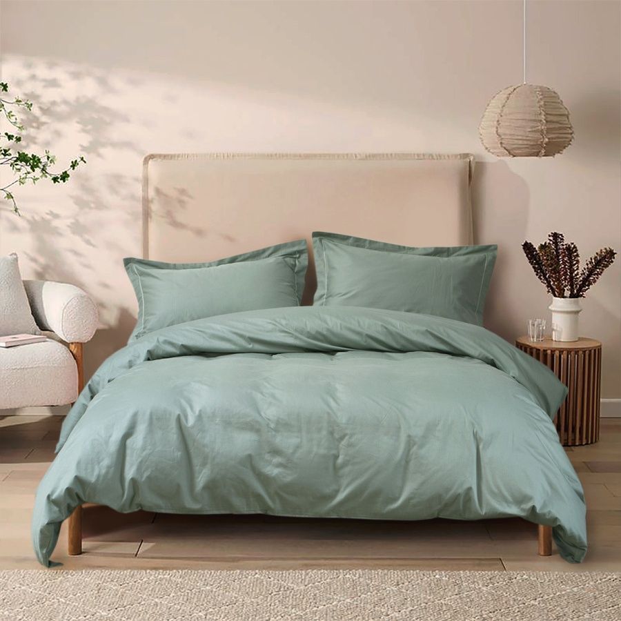 Постельное белье сатин premium Lotus Home - Dakota Modern оливка