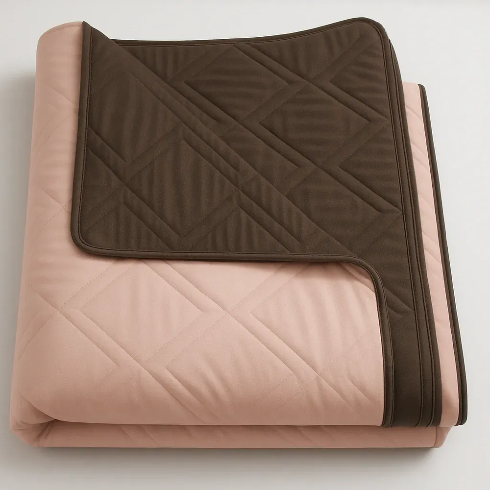 Покрывало Аквастоп U-tek Blush Pink & Brown