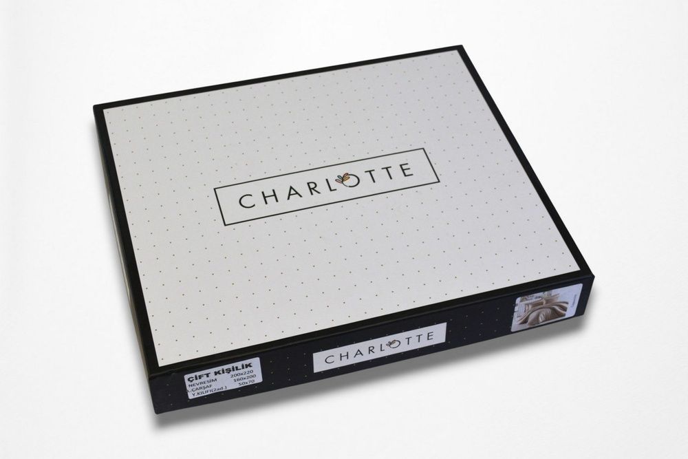 Постельное белье Charlotte Stripe Satin Antrasit