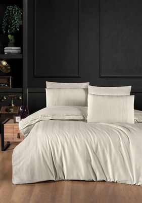 Постельное бельё First Сhoice De Luxe ранфорс Glosland Beige