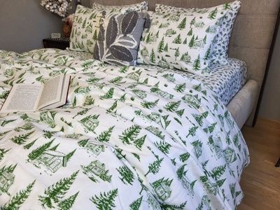 Постельное белье фланель Комфорт текстиль Смерека/аромат лісу,Turkish flannel