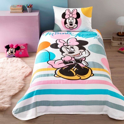 Летнее постельное бельё пике ТАС Minnie Mouse Sweet