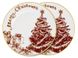 Набор тарелок Lefard "Merry Christmas" 19см/2шт