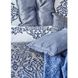 Набір постільна білизна з покривалом + плед Karaca Home - Camilla indigo 2020-2 індиго (13 предметів) 3