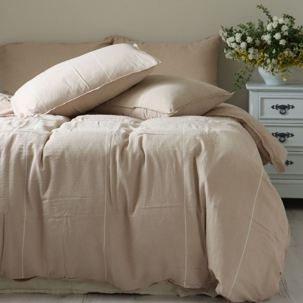 Постельное белье хлопок LA MODNO Massimo Beige