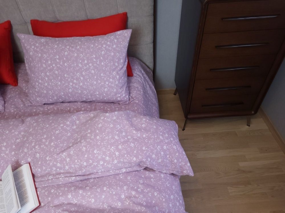 Постільна білизна фланель Комфорт текстиль Флора орхід, Turkish flannel
