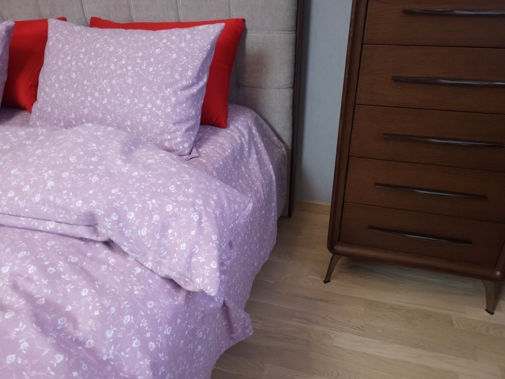 Постільна білизна фланель Комфорт текстиль Флора орхід, Turkish flannel
