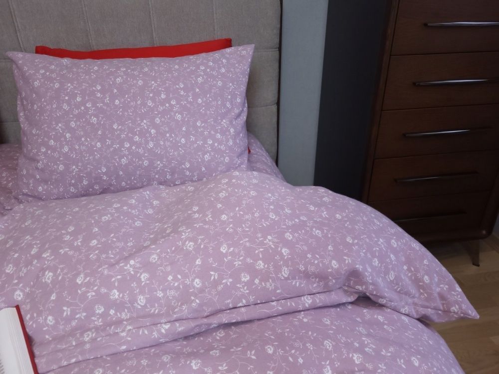 Постільна білизна фланель Комфорт текстиль Флора орхід, Turkish flannel