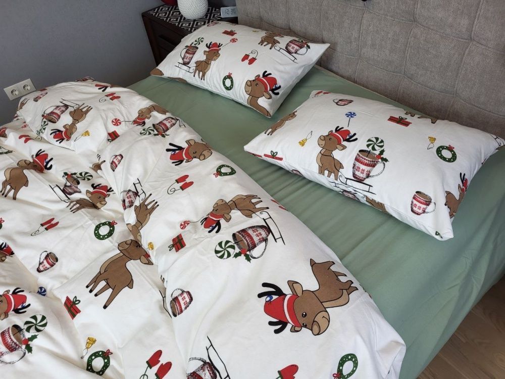 Постільна білизна фланель Комфорт текстиль Гостинці/полин , Turkish flannel