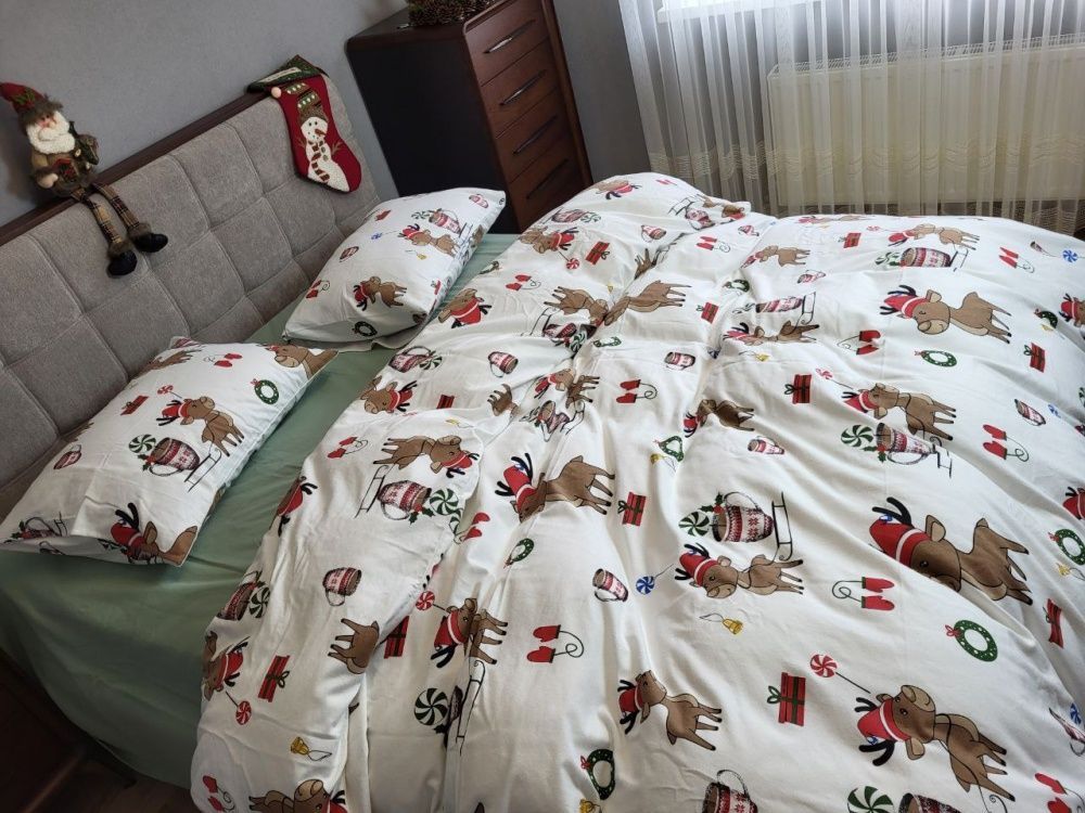 Постільна білизна фланель Комфорт текстиль Гостинці/полин , Turkish flannel