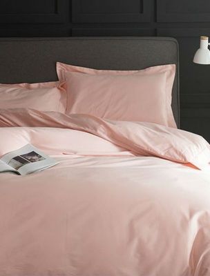 Постільна білизна преміум сатин Комфорт Текстиль LIGHT PINK, №351
