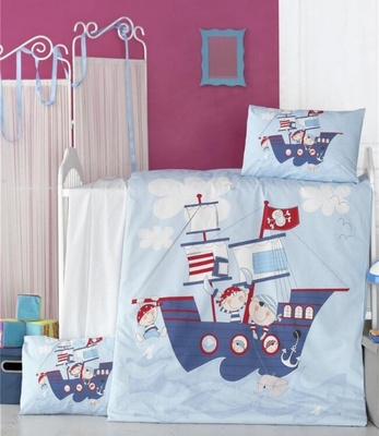 Комплект постельного белья для младенцев Victoria Ранфорс Ship