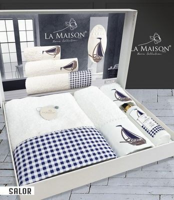 Набір рушників з ароматом La Maison Salor (3шт)