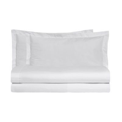 Італійська постільна білизна перкаль Biancoperla Onice Ostrica