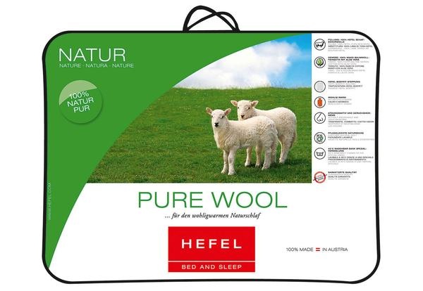Одеяло шерстяное Hefel Pure Wool (GD) Всесезонное