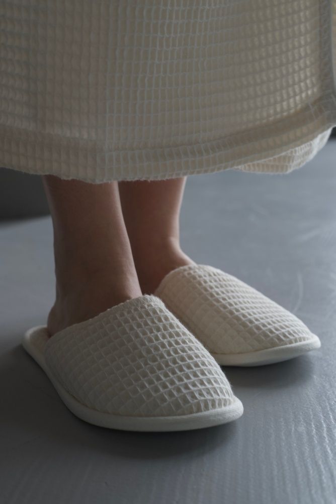 Халат вафельний Lappartement Mia Ivory