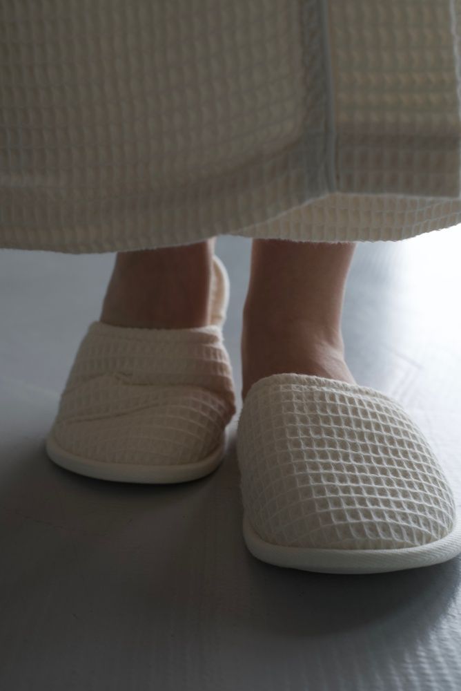 Халат вафельний Lappartement Mia Ivory