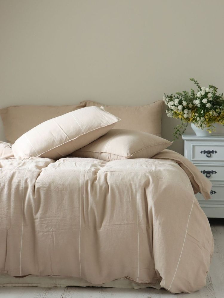 Постельное белье хлопок LA MODNO Massimo Beige
