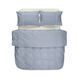 Постільна білизна перкаль premium Lotus Home - Stripe синій 1