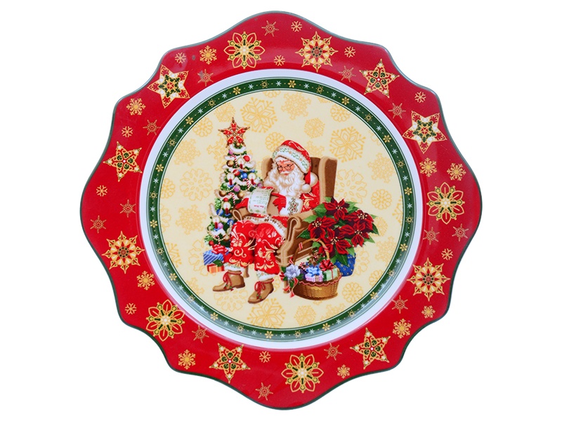Новорічна тарілка Lefard "Christmas Collection" 26см.