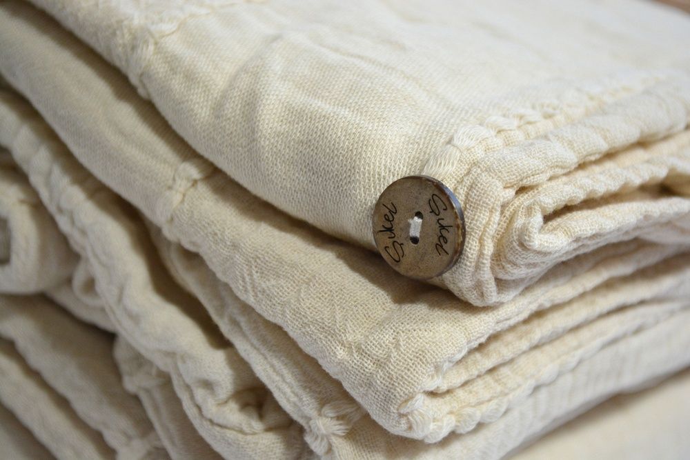 Постільна білизна варена бавовна Sikel Muslin Patara Natural