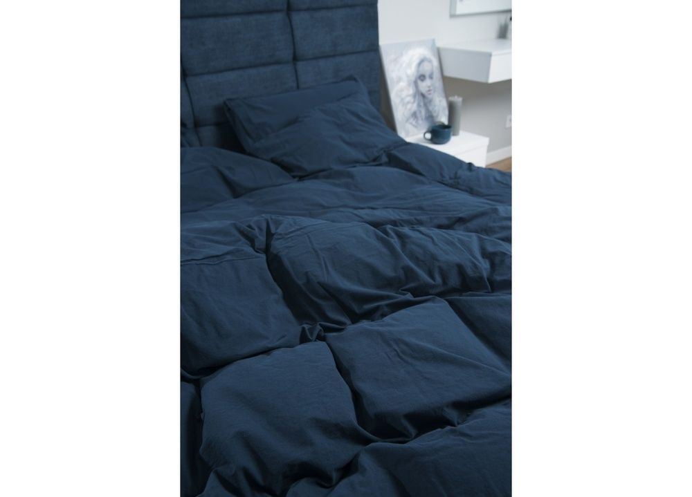 Постільна білизна Sound Sleep Stonewash Adriatic dark blue