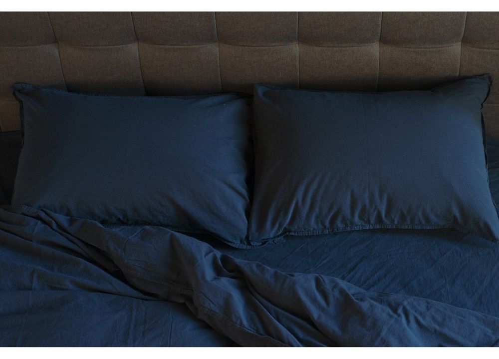 Постільна білизна Sound Sleep Stonewash Adriatic dark blue