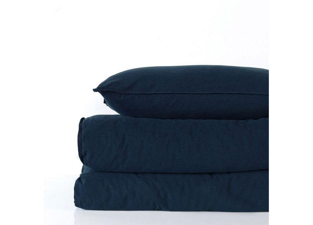 Постільна білизна Sound Sleep Stonewash Adriatic dark blue