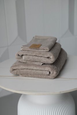 Полотенце махровое египетский хлопок AQUANOVA London Truffle